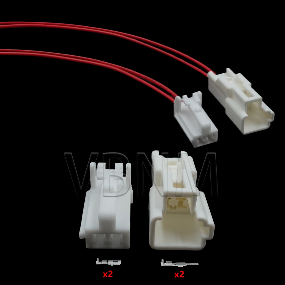 Conector de Cable de Radar inverso de coche, 2 pines, 7282-1020, para Hyundai Kia, conector de Cable de Sensor ABS automático