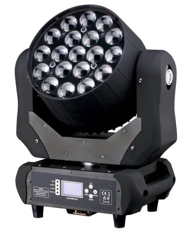 Guangzhou 19*12w LED Moving Head Wash Light Zoom Stage Dj Light