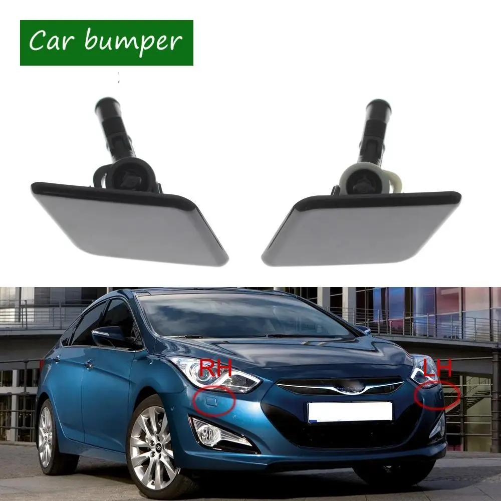 

For Hyundai i40 2011 2012 2013 2014 Right Left Front Bumper Headlight Headlamp Washer Nozzle Cover Cap 98680-3Z000 986903Z000