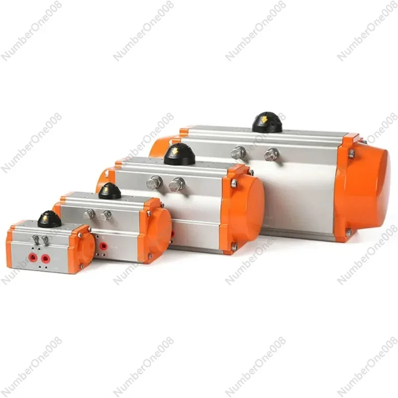 

1 шт. пневматический привод GT-52 GT-63 GT-75 AT-52 AT40 угол поворота 90 ° Пневматический шаровой клапан двойного действия, угловой промышленный инструмент