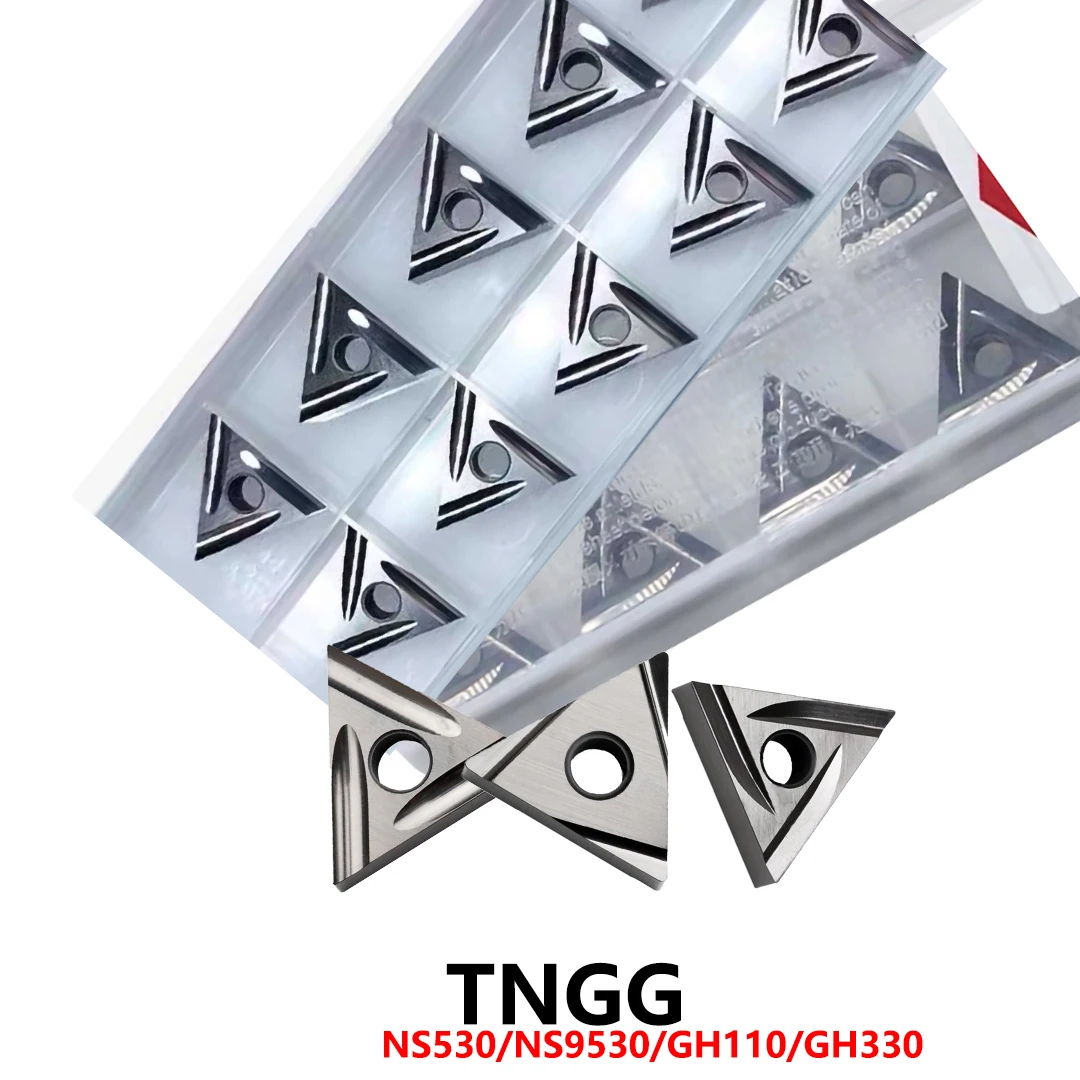 

Original TNGG160402L TNGG160402R TNGG160404L TNGG160404R TNGG160408L TNGG160408R C P W NS9530 GH110 Carbide Inserts Tools TNGG