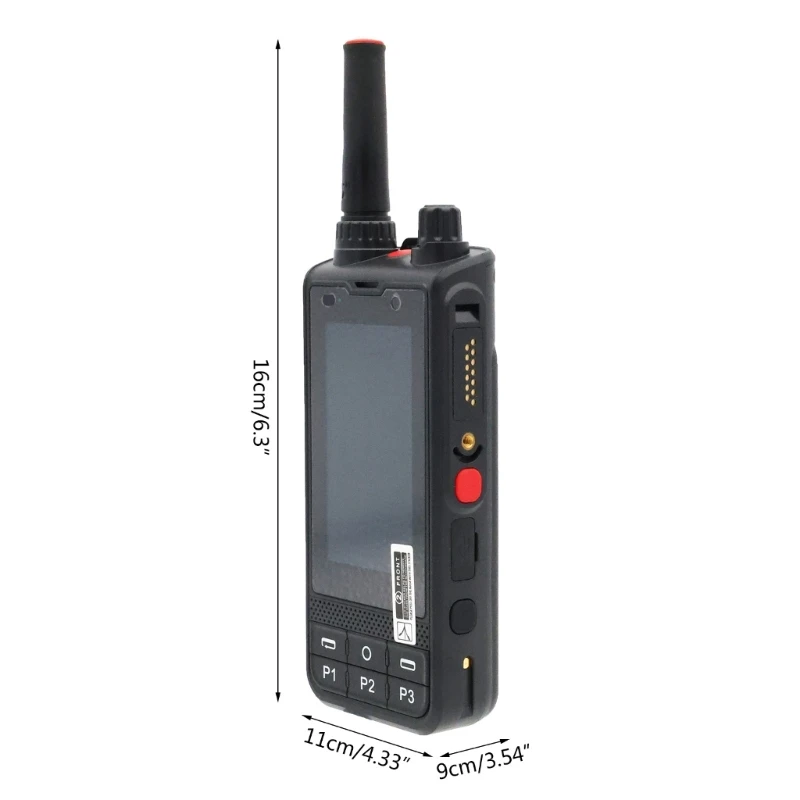 Talkie-walkie UHF4G POCRadiosWifi BT4.2 Radios bidirectionnelles LTE/WCDMA