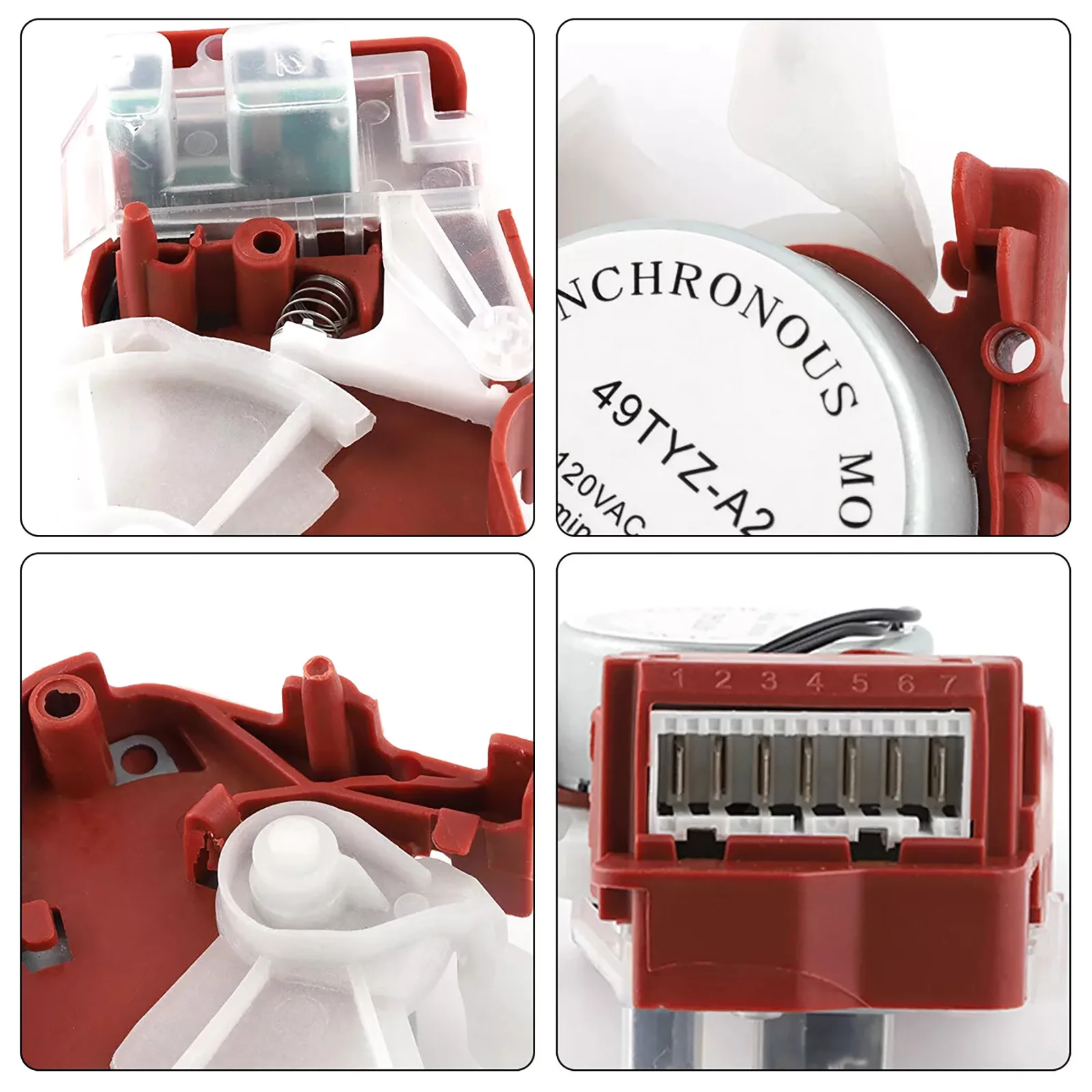 Imagem -06 - Washer Shift Actuator para Whirlpool Acessório de Lavar Roupa W10006355 Fit para Kenmore Whirlpool Roper Wpw10006355