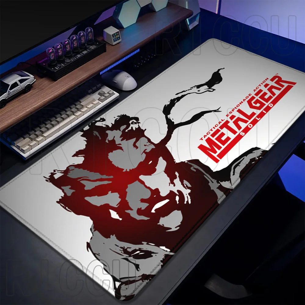

400x900mm computer game Metal Gear Solid Keyboards Mouse pads PC Accessories Non-slip Mouse pad Gamer Rug Gaming Laptop Desk mat