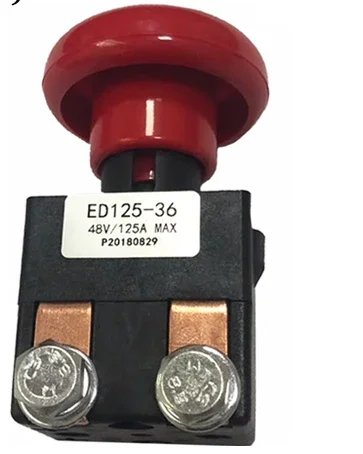 ED125-36 (48V Hangcha Emergency Stop Switch (125A) Electric Pallet Truck Emergency  Button Forklift Accessories