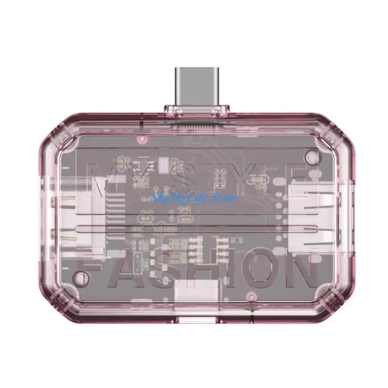 

E65E 3 in 1 Small Type C Hub 4K HDTV 100W Power Delivery for Mobile Devices