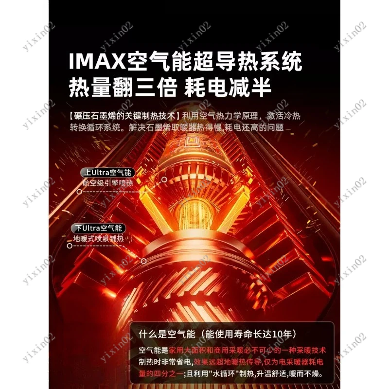 

2026 New Energy Saving Graphene Birdcage Heater Electric Home Use Warmth Portable Fan Heater for Residential Use