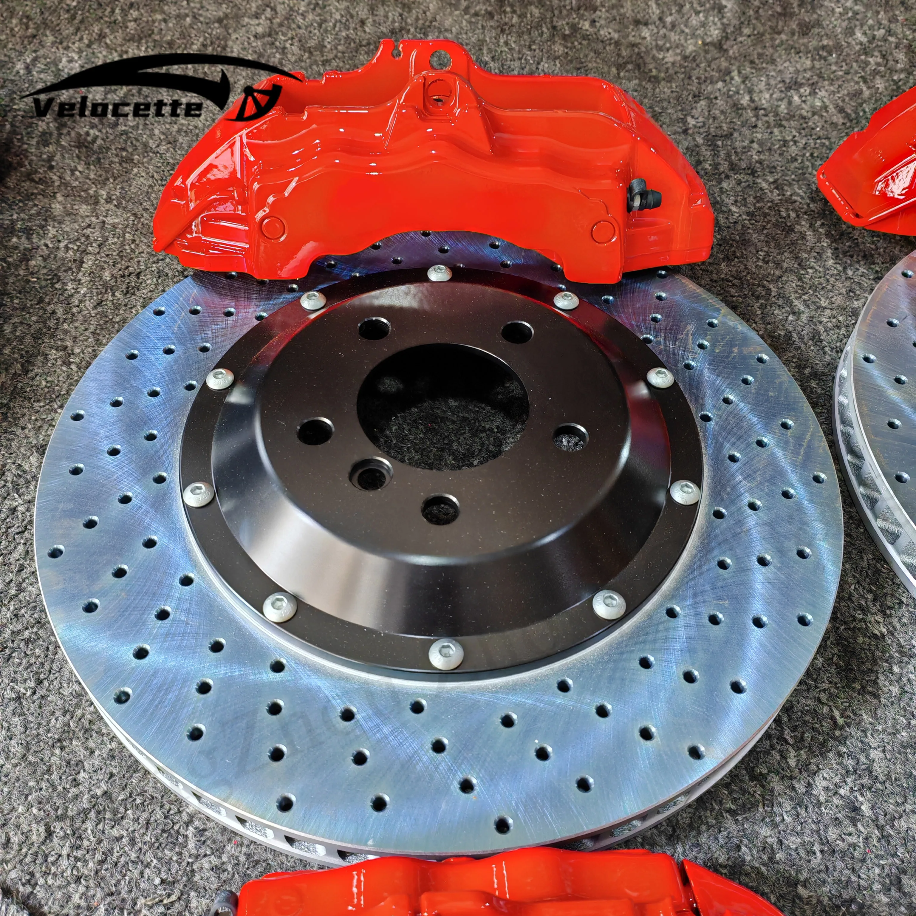 Car Upgrade Big Brake Front 6 Pot Rear 4 Pot Caliper Kit 18Z Customize Logo For Bmw 330d E90 M3 E46 E92 E60 F30 Kia K3