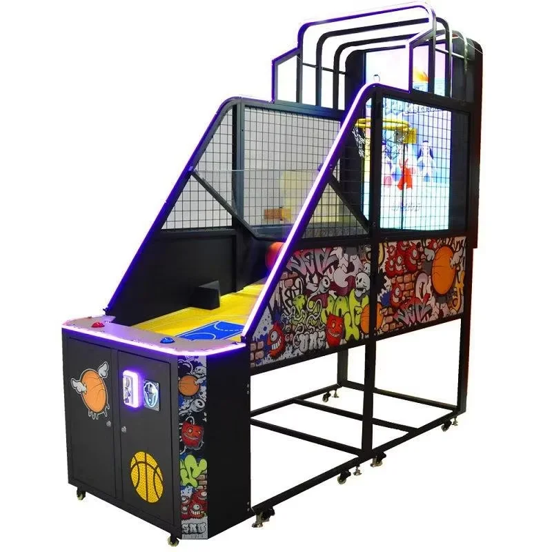 Basketball Arcade Game Machine Shooting Basketball Machine Best Basketball Shooting Trainer Machine