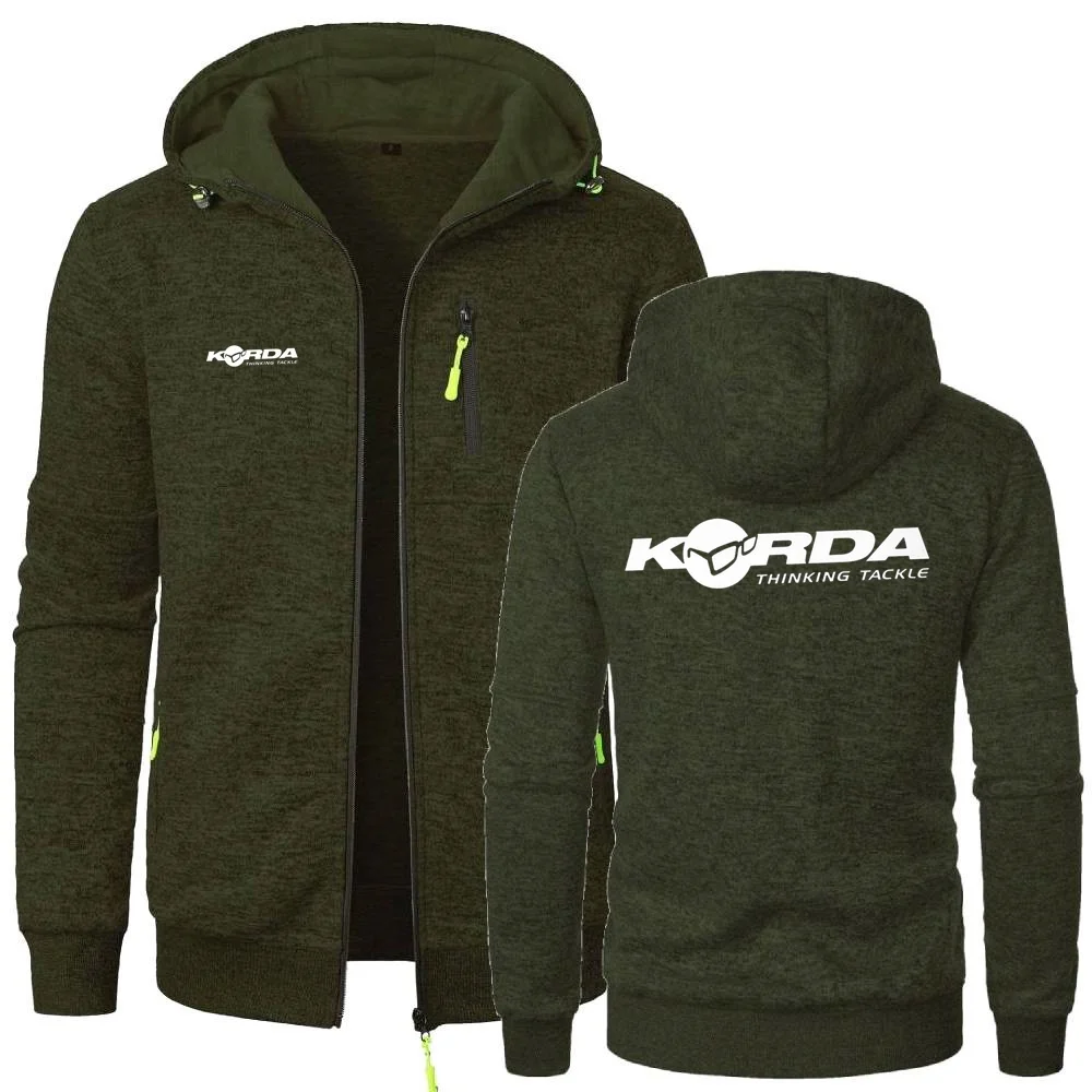 Men's Sweatshirts Korda Inspired Tribute Hoodies Jacket Zipper Cardigan Sweaters Sportwear Outerwear Fleece Hoody Streetwear