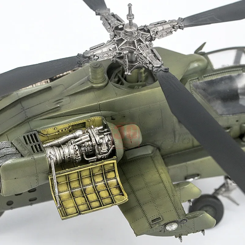 Trumpeter 05838 1/48 AH-64A Apache militaire assemblé échelle modèle Kit bricolage jouet, pour Collection cadeau d'anniversaire
