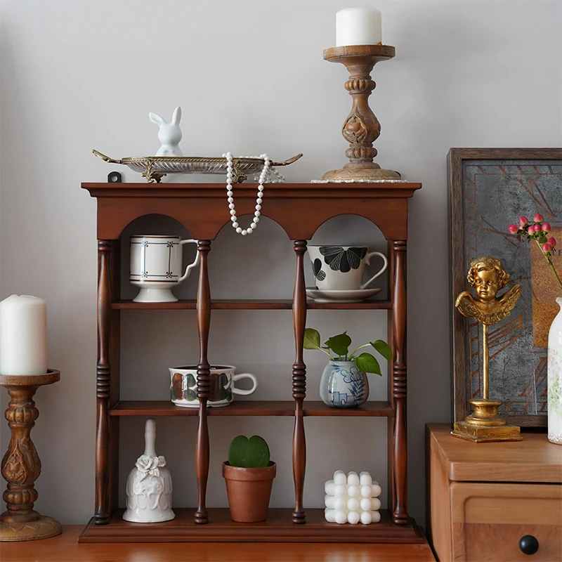 

Small-sized furniture, living room, bedroom cup holder display storage wall hanging decorative shelf