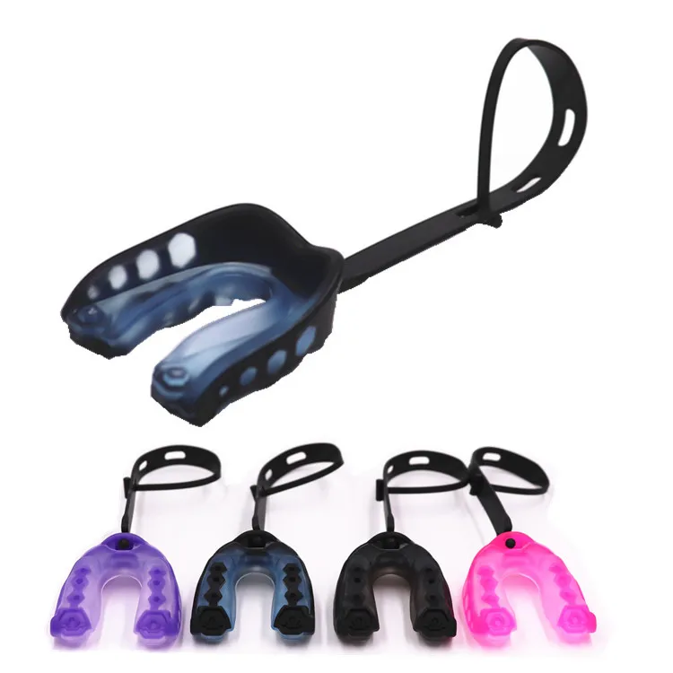Sports Mouth Guard with Lanyard - Protective Teeth Guard for Boxing, Muay Thai, Taekwondo, Basketball & Rugby