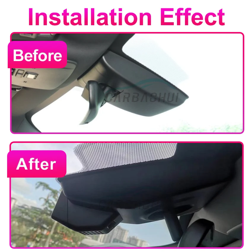 New! Dashcam For Toyota Sienna 2021 2022 2023 2024 2025 2026 Car Dash Cam Camera DVR Wifl Plug And Play Video Recorder