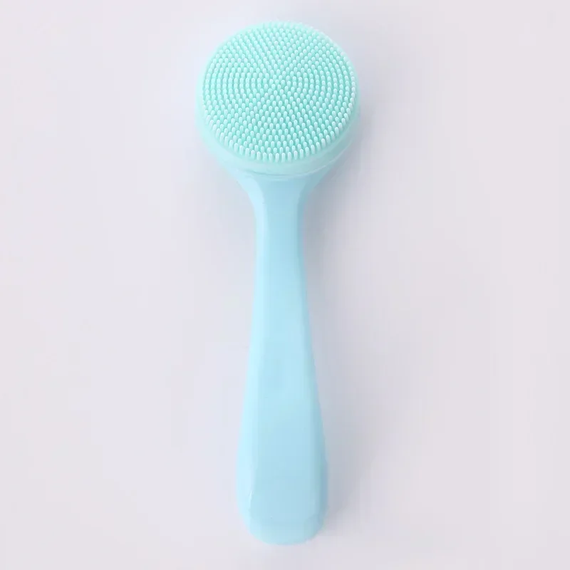 Soft Silicone Face Cleaning Brush Remove Makeup Blackhead Remover Portable Beauty Tools Facial Cleansing Brushes Beauty