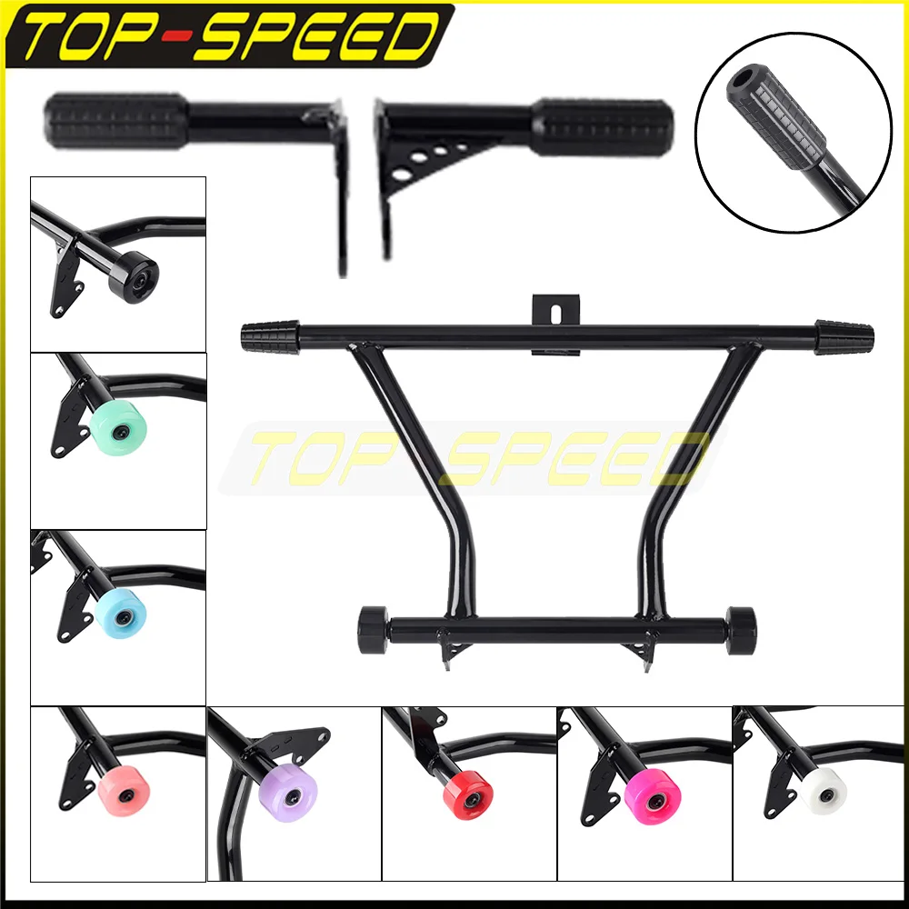 1 Set Crash Bar For Harley Softail Street Fat Bob Standard Low Rider Sport Glide Breakout Heritage Classic Slim FLSL 2018-2023