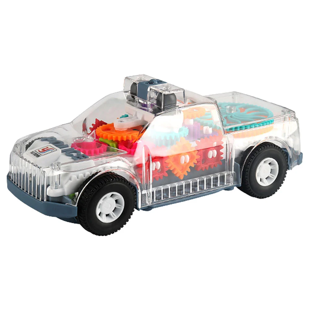 

Car Toy Music Toys Light up Cars for Kids Gears Vehicle Plaything Colorful Child