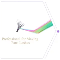 1PC Rainbow Eyelashes Extension Tweezer Fan Lash Eyebrow Tweezers Eyelash Tweezers Anti-static Curved Straight Excellent Closure
