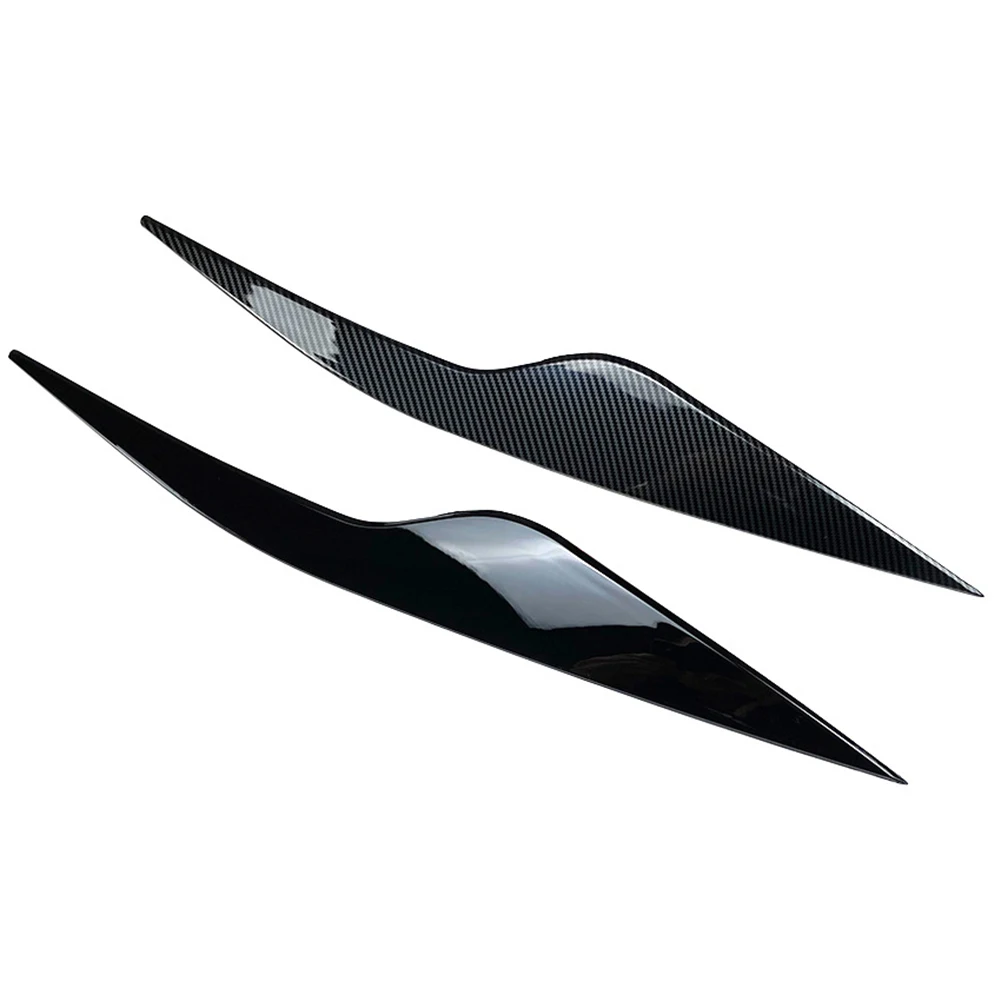 

Carbon Fiber Eyelids Headlight Eyebrows Trim For Ford Focus 2 MK2 2008-2011 Spoiler Side Wing Trim Cover Car Accessories