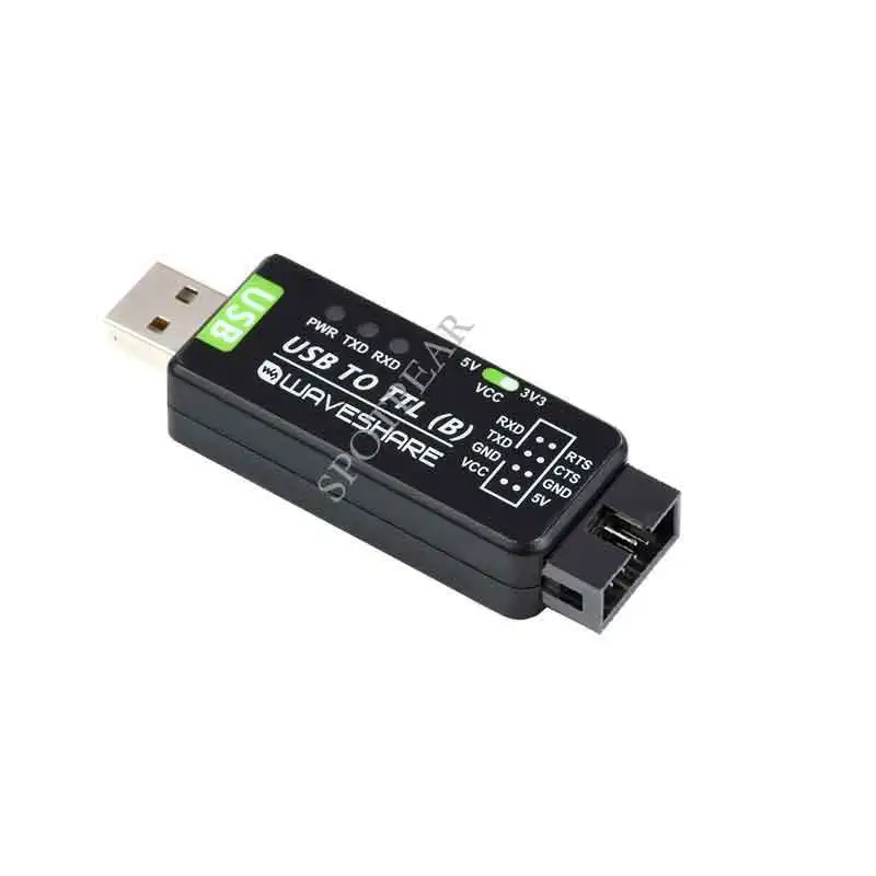 Przemysłowy konwerter USB na TTL, oryginalny CH343G, obsługa wielu systemów i systemów