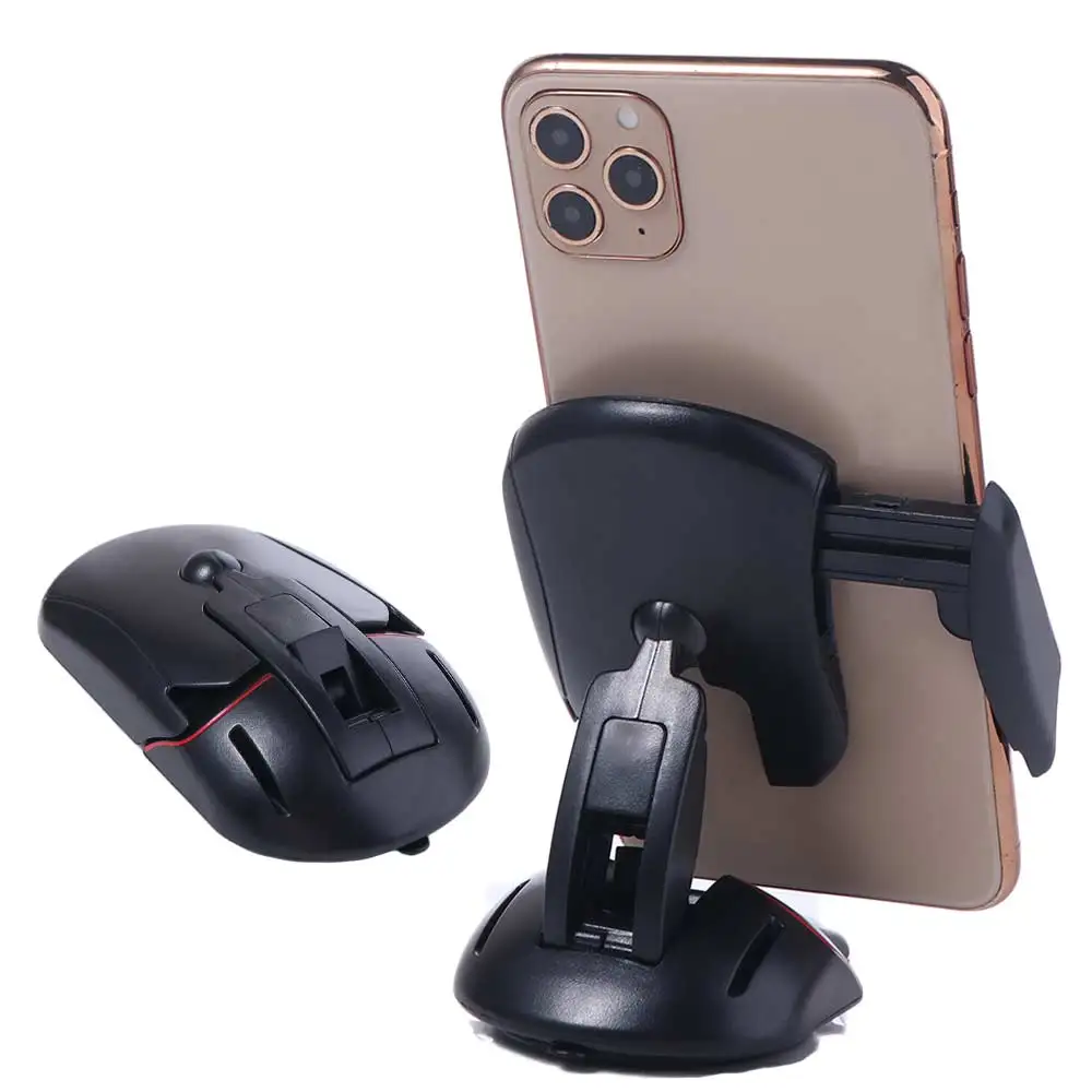 

360 Degrees Rotating Mobile Phone Holder Universal Mouse Shape Phone Stand Folding Adjustable Foldable Desktop Stand