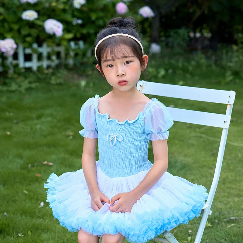 Fashion Dresses Baby Girls Skirts Kids Lace Princess Dress for Baby Girls Birthday Party Ball Down Dress 2023 NEW Party Dress