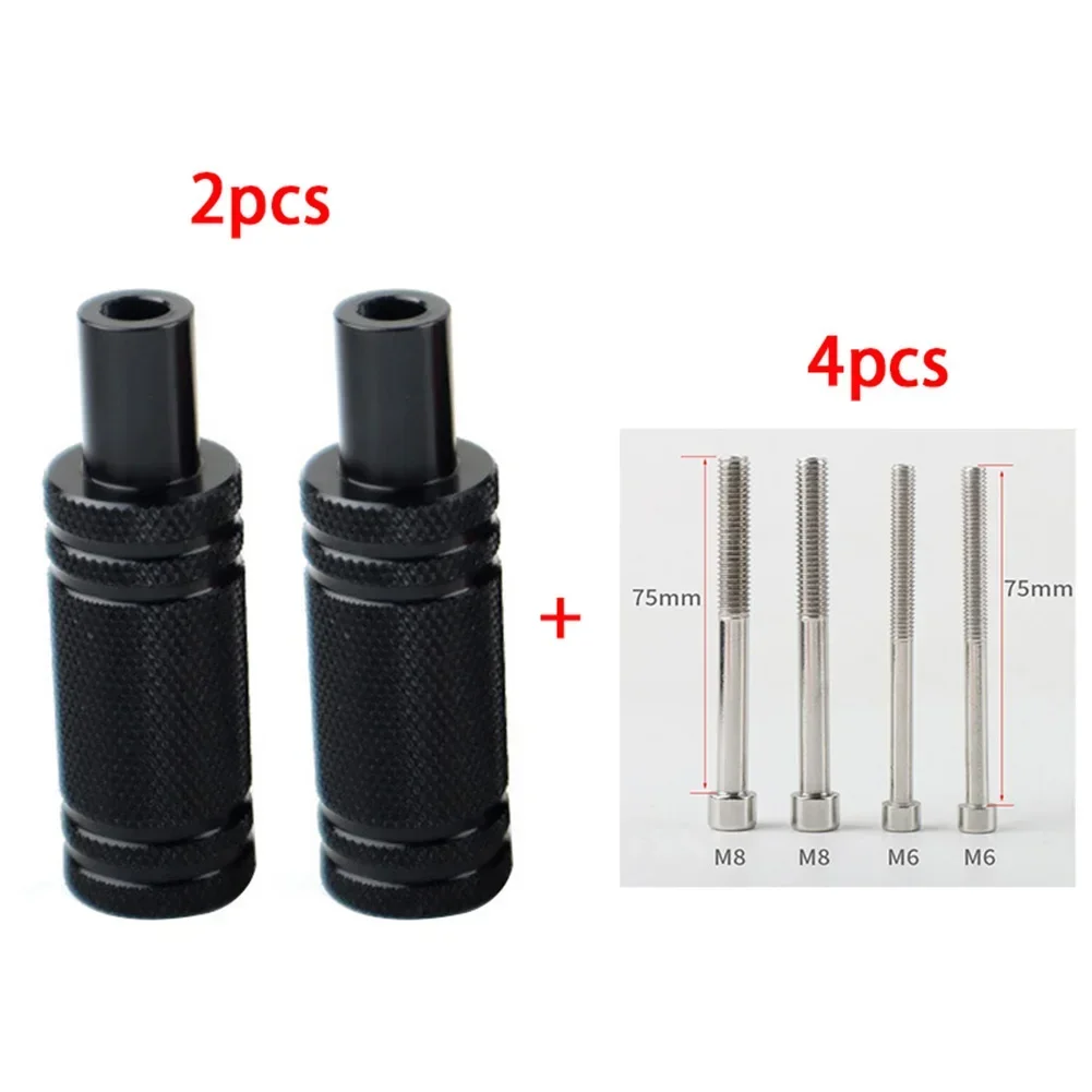 

Кронштейны прожектора для мотоцикла для повышенной безопасности ночной езды, набор из 2 предметов, предназначенный для установки автомобилей M6 и M8, надежно