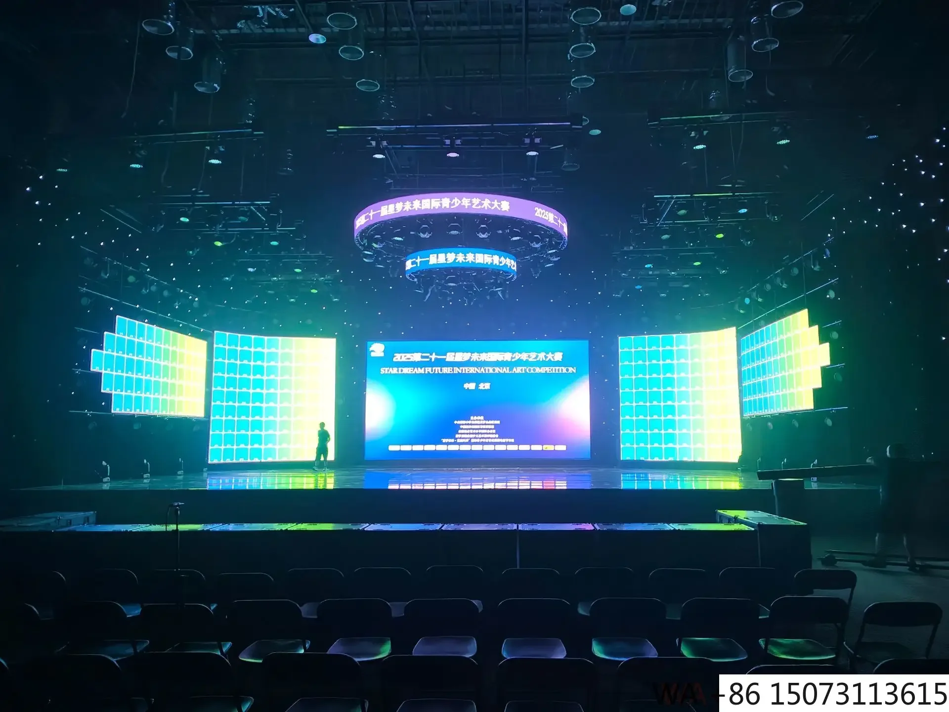

P2.604 LED Rental Panel Indoor Outdoor Stage Video Wall for Concerts Exhibitions