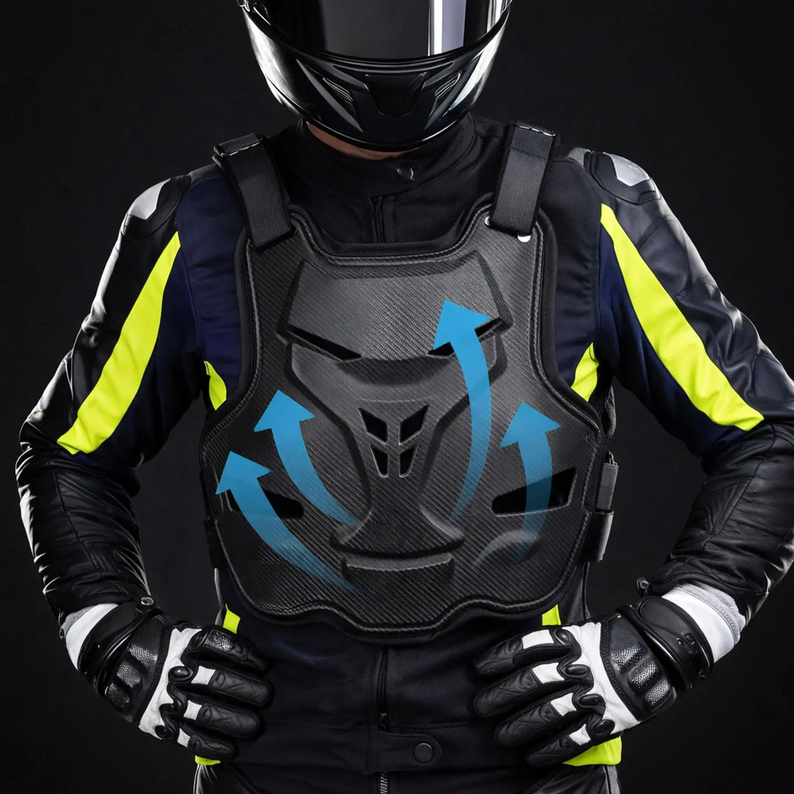 

Мотоциклетный защитный жилет из EVA-материала с амортизацией для мотокросса и активного отдыха на природе