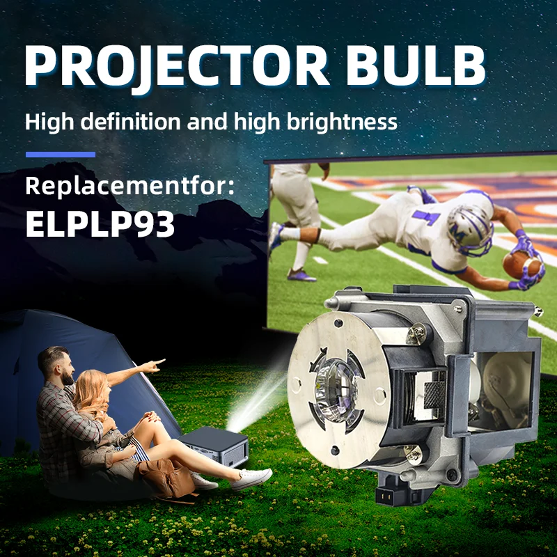 Lámpara de Proyector V13H010L93 ELPLP93 con Módulo de Repuesto para Epson EB-G7400U EB-G7905U EB-G7800 EB-G7800 Pro G7000W G7100