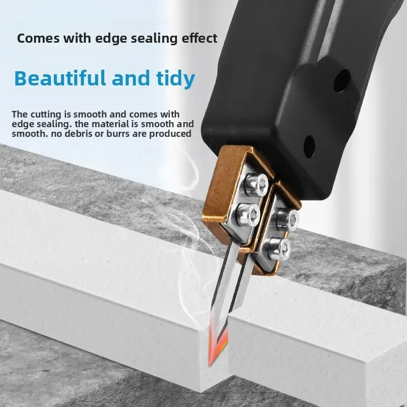 220V Electric Heating Knife - Hot Melt Cutting Tool for EPE Foam, Sponge, Plastic, Acrylic & KT Board, Precision Cutting Blade