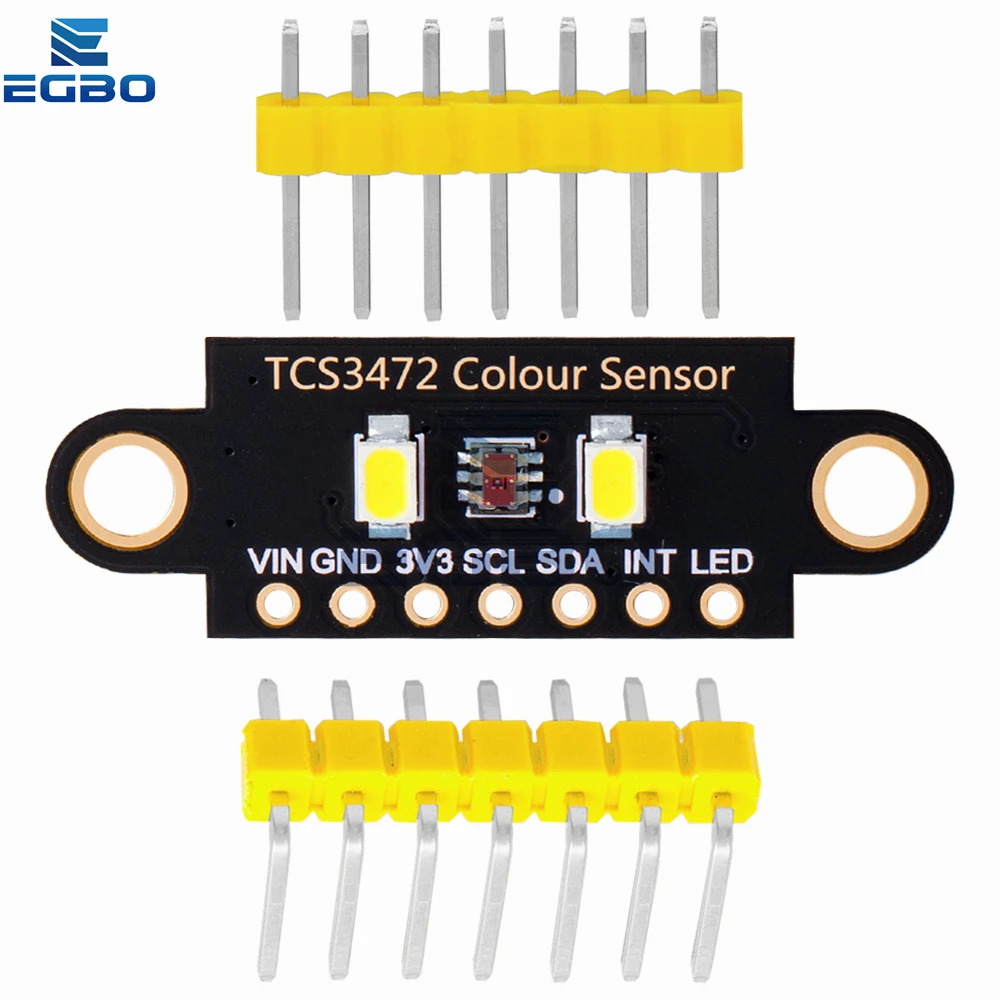 컬러 센서 인식 모듈, RGB 개발 보드 IIC, Arduino STM32 실험실용, TCS34725