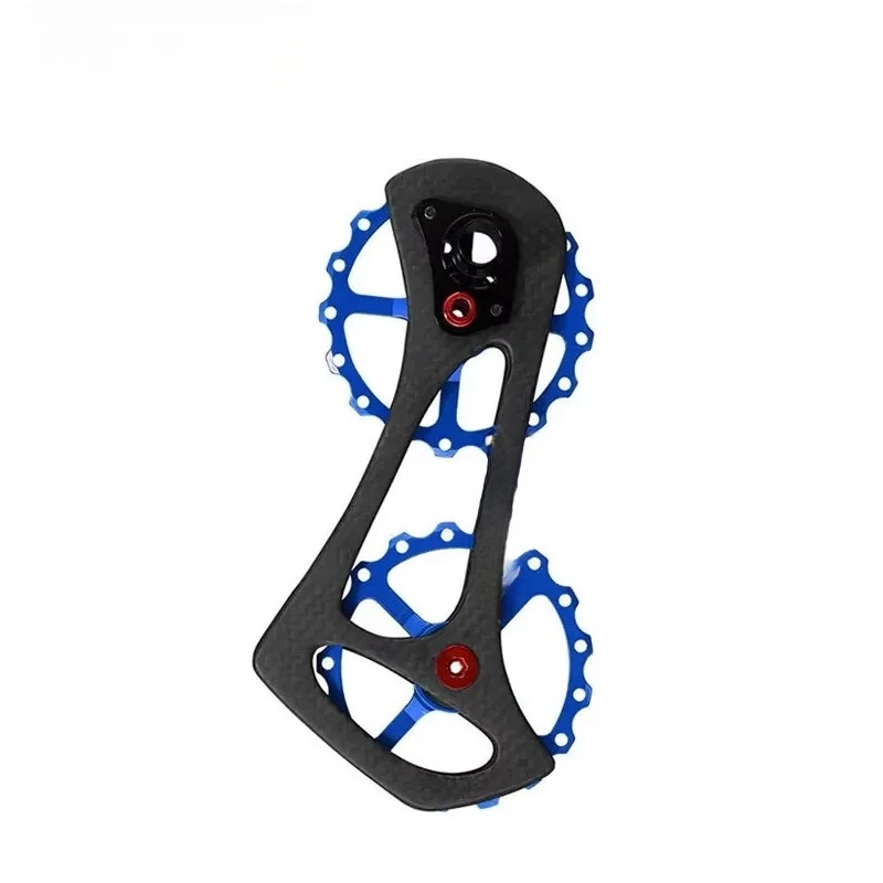 17T Carbon Jockey Wheel Rear Derailleur Pulley For Road Bike Compatible 6800 6870 9000 9070