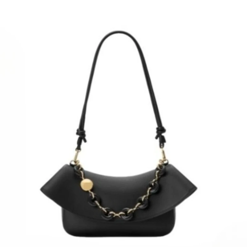 

Осень-зима, классическая волнистая сумка, юбка, сумка на запястье, легкая роскошная нишевая мода, изысканная звезда, тот же стиль, высокий уровень внешнего вида