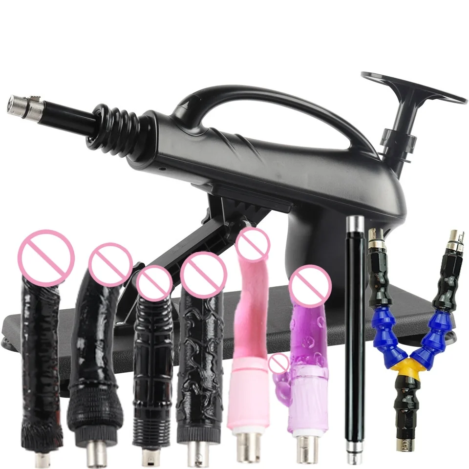 DTSUDU Automatic Sex Machine for Women and Men with Dildo Attachment Masturbation Love Machine with 3XLR Connector Adult Sex Toys