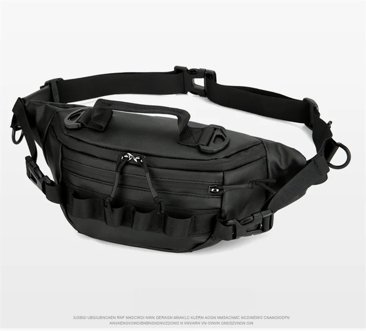Nei Luya Taillebeutel waasserdicht Männer a Fraen Outdoor Sport Taillebeutel modesch Laf Fitness Diagonal Kräizbeutel Rucksack_voghion.com