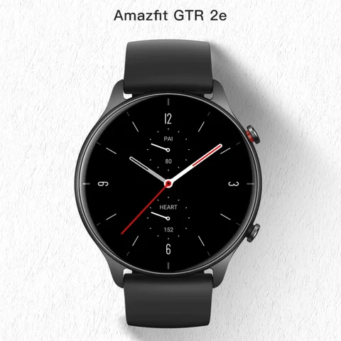 Originale usato Amazfit GTR 2e Smartwatch GPS + GLONASS Posizionamento SpO2 preciso 5ATM Bluetooth 90 Modalità sportive integrate 95New Nobox