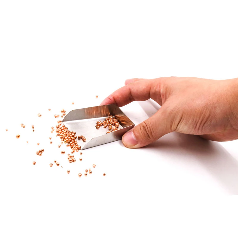 ネイルドリルスプーンダブルヘッド撹拌棒スティックネイルグリッタージュエリースプーンシャベルステンレス鋼ネイルアートドットドリルツール