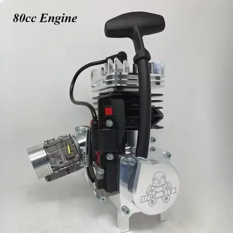 

Двигатель для радиоуправляемой модели грузовика 1/5 RAMINATOR RCMAX 80cc, кастомный