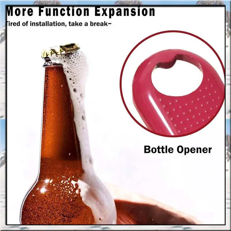 AA46 Drywall Lift Drywall Tool Includes Built In Bottle Opener For Wall Panels Door Installation