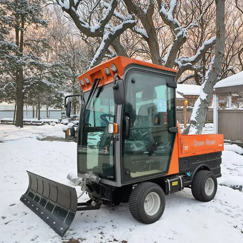 Snow Blower for 4x4 Vehicle Snow Removal Attachment Heavy Duty Winter Cleaning Machine for Outdoor Road Driveway Use