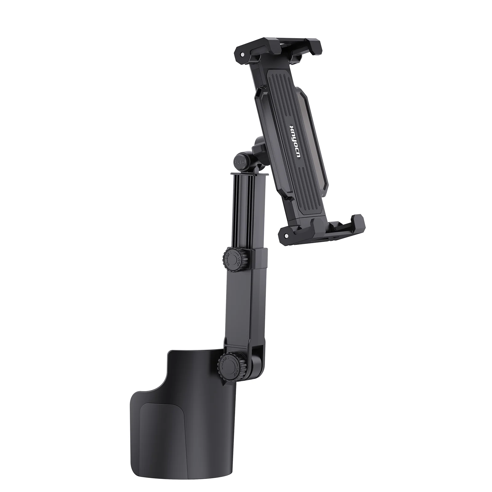 Verstellbarer Auto-Getränkehalter Tablet-Halterung Universeller Smartphone-Ständer für 4-14 Zoll Geräte Auto-Innenraum Navigation Freihändige Ansicht