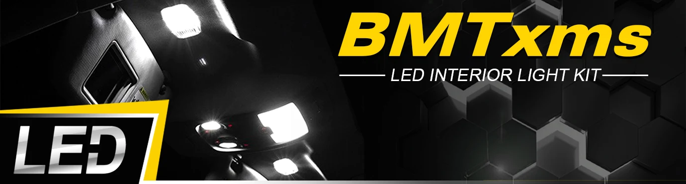 BMTxms 8-teiliges LED-Innenkuppel-Leselicht-Kennzeichen-Glühbirnen-Set für Hyundai Porter 2 2010–2018 2019 2020 2021 2022 2023 2024 – Detail 1