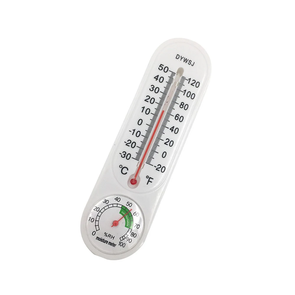 1PCS Indoor Thermometer Hygrometer Wall-mounted Garden Temperature Meter Humidity Meter Hygrometer Breeding Digital Thermometer