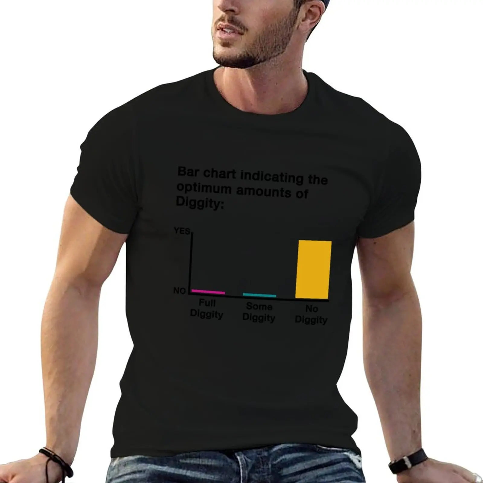 Diggity Bar Chart Tee - Crafty Graph Tee T-Shirt graphic tee shirt blanks mens t shirts casual stylish