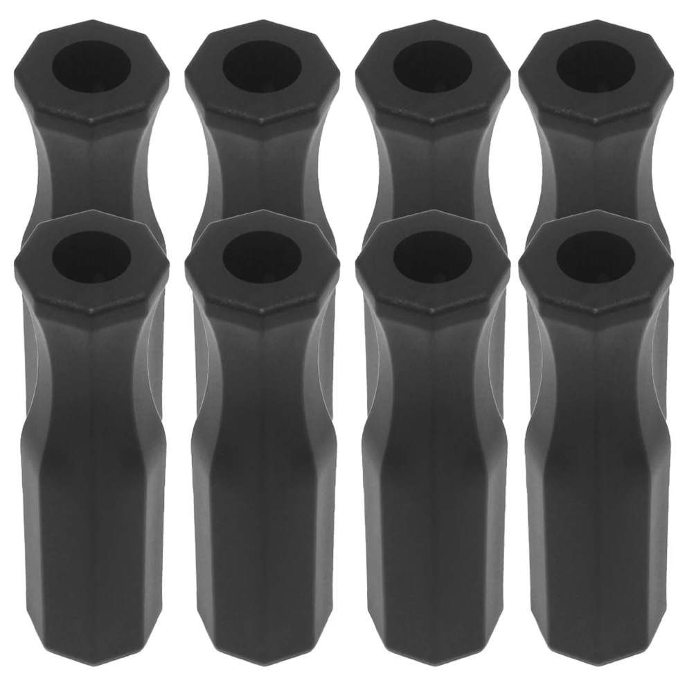 

8pcs Plastic Replacement Accessories Parts Foosball Grip Replacement Sturdy Compact Size Convenient Foosball Grips Table