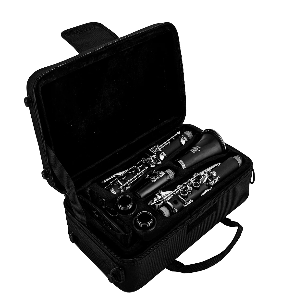 AUROSUS-Nickel-Plated Clarinet, DC-450, 17ch, Thrive, Bb-Mol, Cb