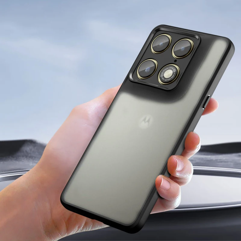 

Чехол для Moto Edge 70 Ultra, Motorola Moto Signature Capa, роскошный матовый прозрачный чехол для телефона, Fundas Moto X70 Air Pro