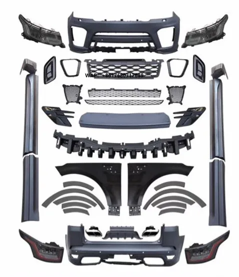 L494 OE SVR Upgrade Body Kit for Range Rover Sport 2013 2014 2015 2016 2017 Upgrade to 2018 2019 2020 2021 2022 Bodykit