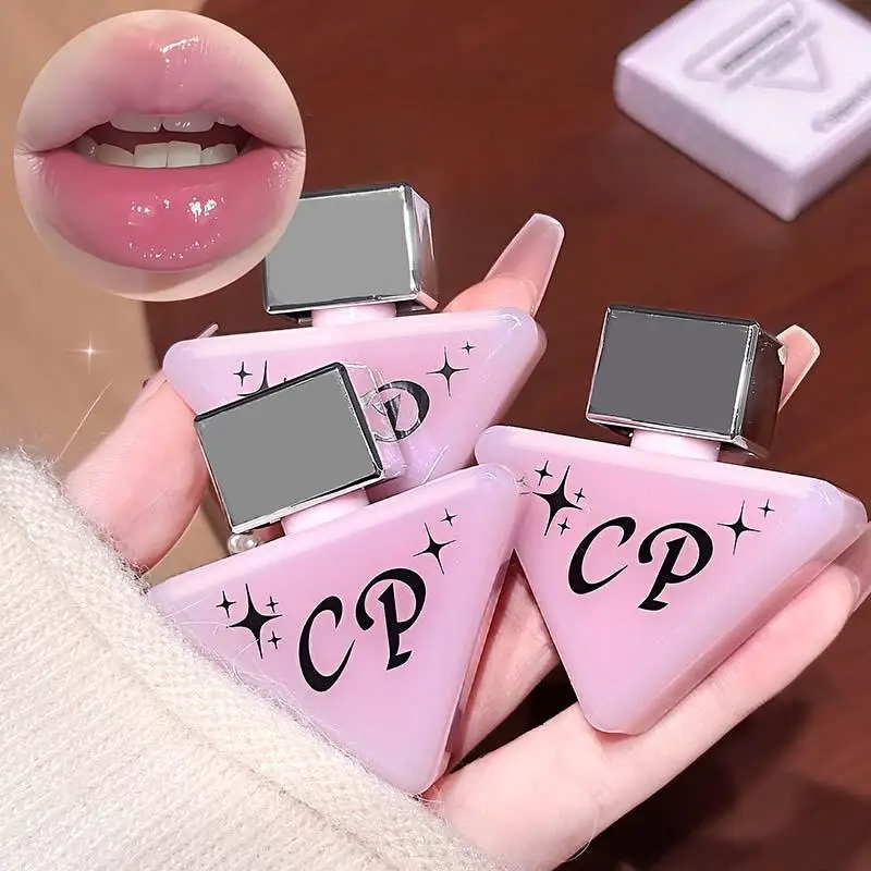 Icy Clear Lipgloss Zijdezachte textuur Moisturizer Opvullende lippen Gemakkelijk aan te brengen Langdurige make-up Lipglazuur lippenstift